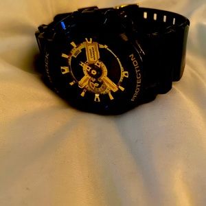 Gshock watch Black and Gold Great condition